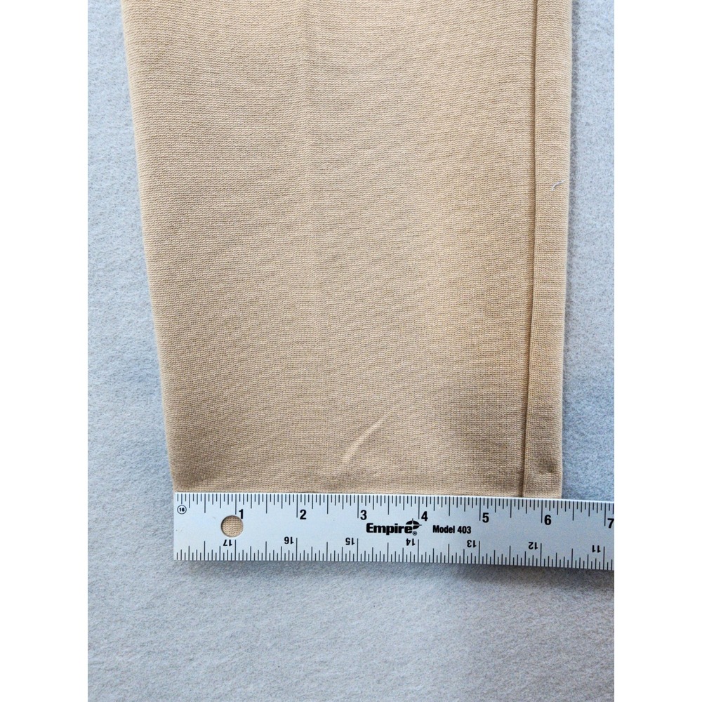Chicos Brigitte Slim Leg Pants Tan Beige Pull On Stretch Trousers Womens SZ 0/4 - Picture 13 of 13